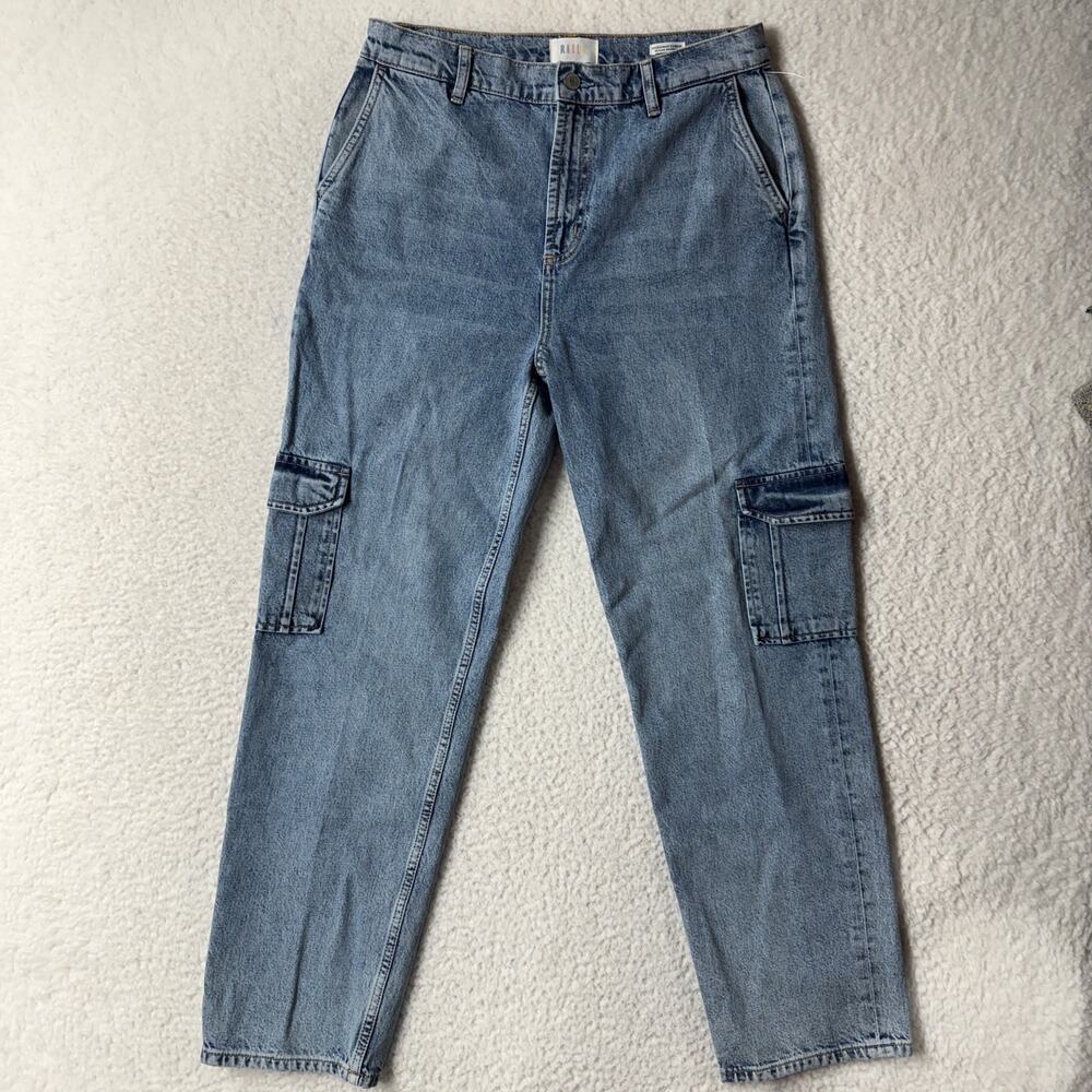 Rails Jeans Size 29 Speedway Cargo Pant Relaxed Slouchy Boyfriend Breezy Blue